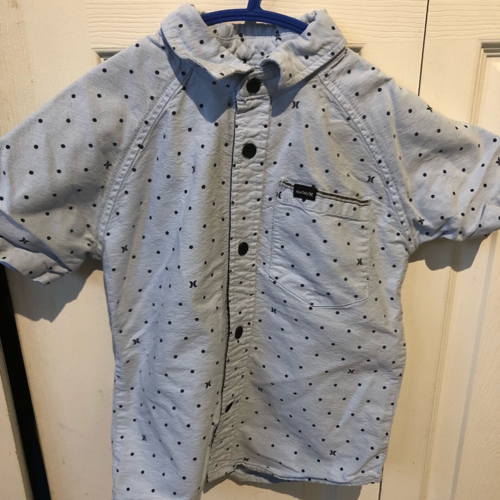 Boys Hurley Button Down (Size 5)